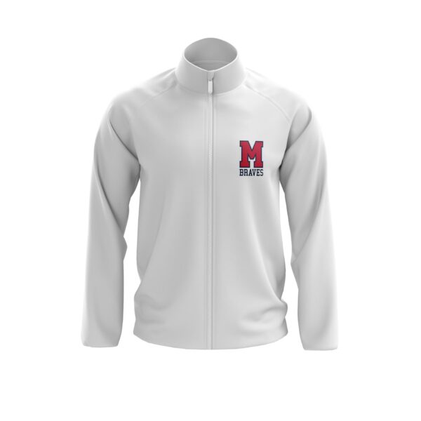 Basketball FULL DYE WARMUP JACKET front