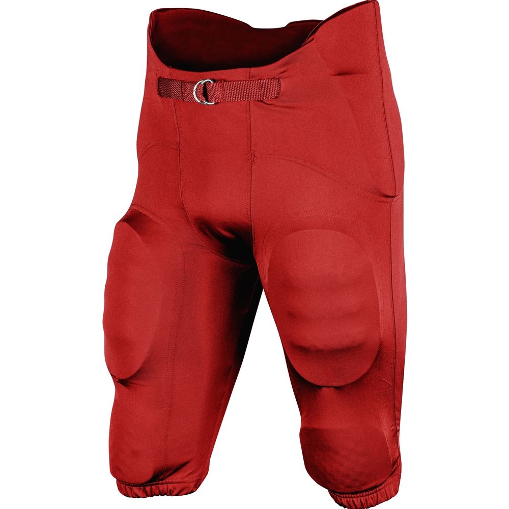 Custom Sublimated Football Pants-scarlet