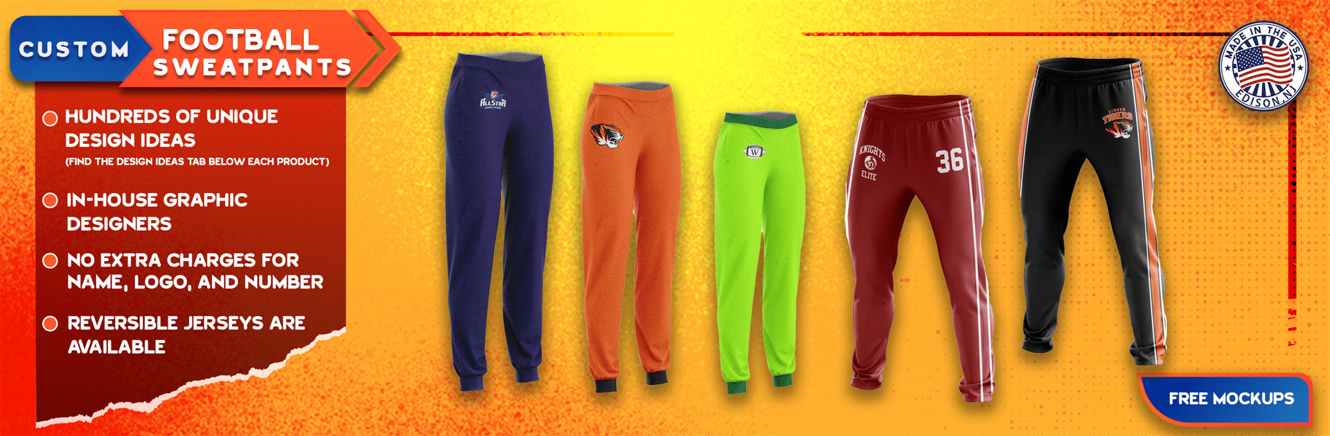 football Sweat Pants
