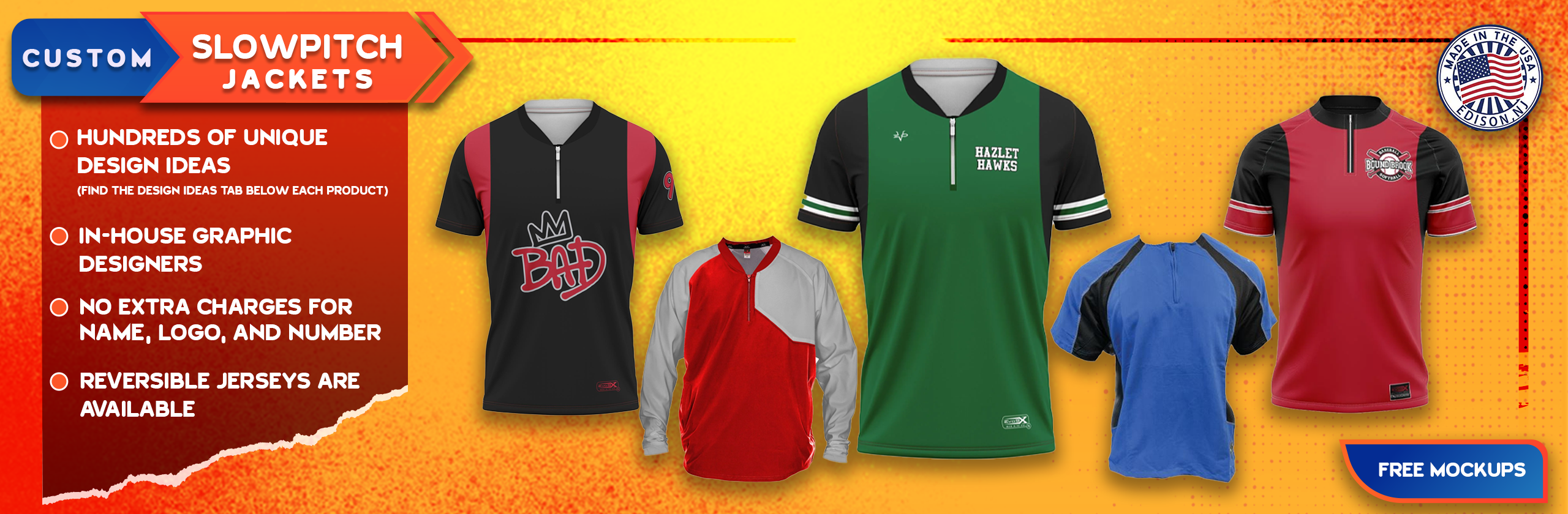 SLOWPITCH Jackets