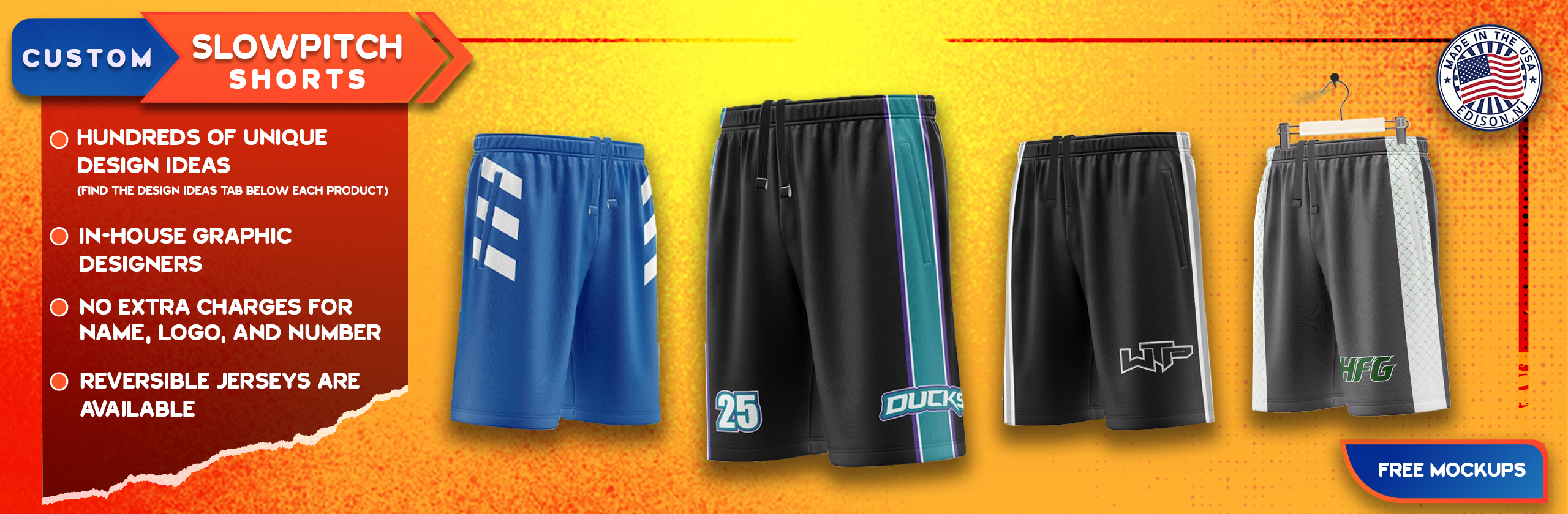 SLOWPITCH shorts