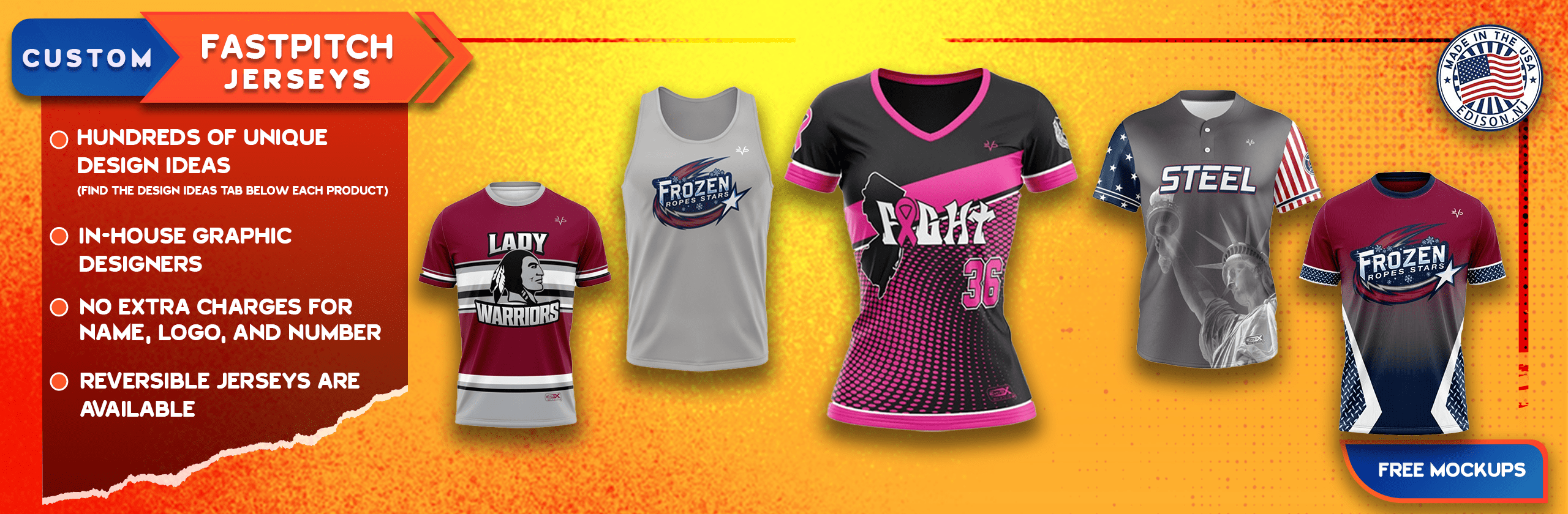 Custom Sublimated Fastpitch Softball Jerseys | Evo9x⁤