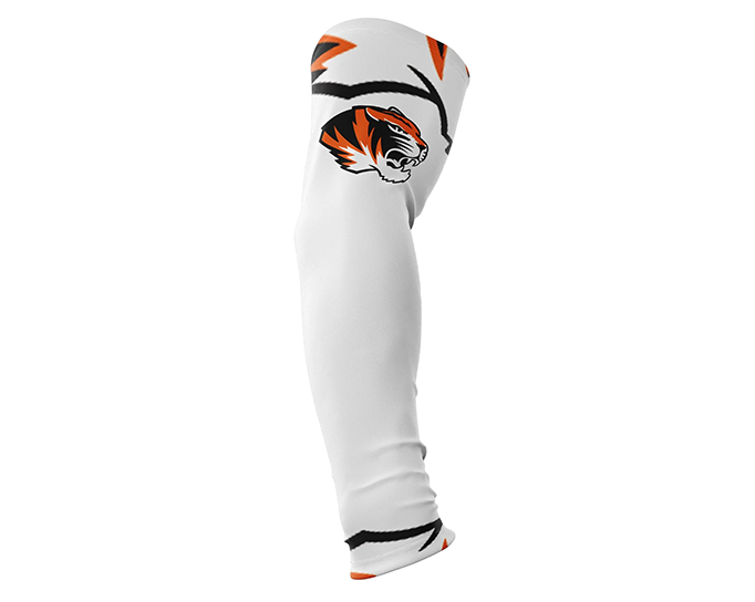 Sublimated basketball arm sleeves