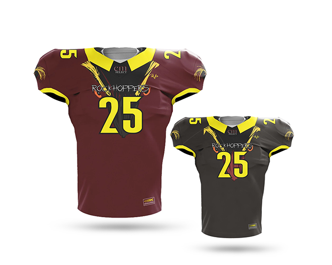 reversible football jersey