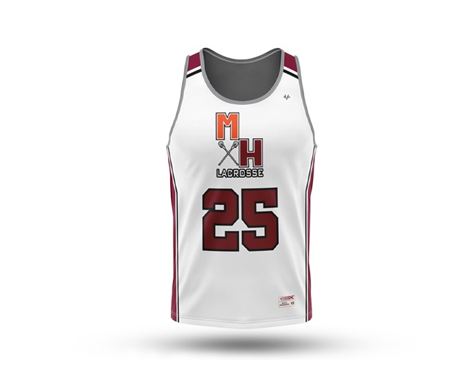 custom reversible lacrosse pinnies evo9x