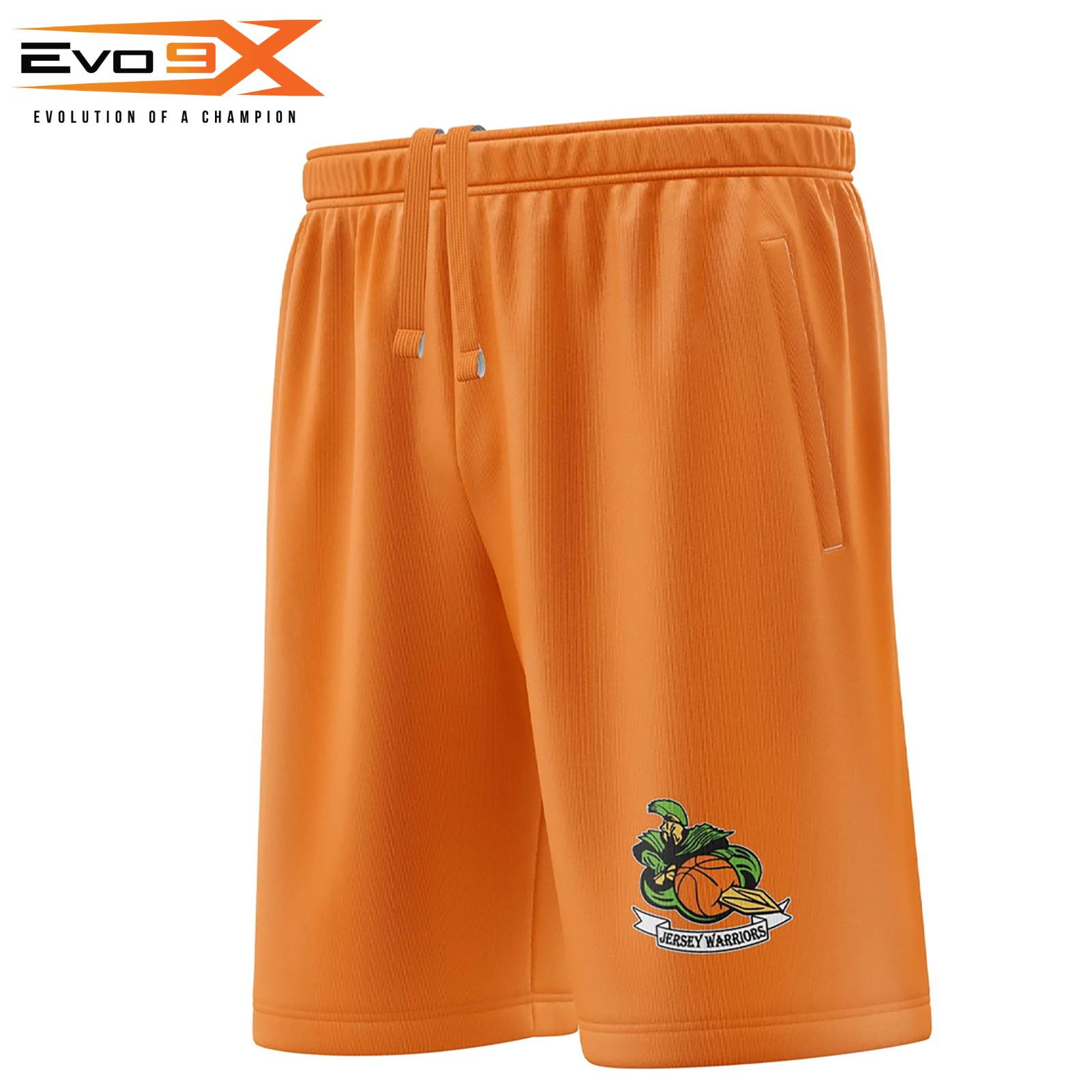 Basketball shorts logo