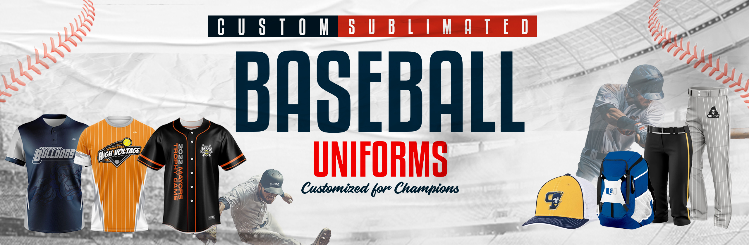 baseball uniform slider