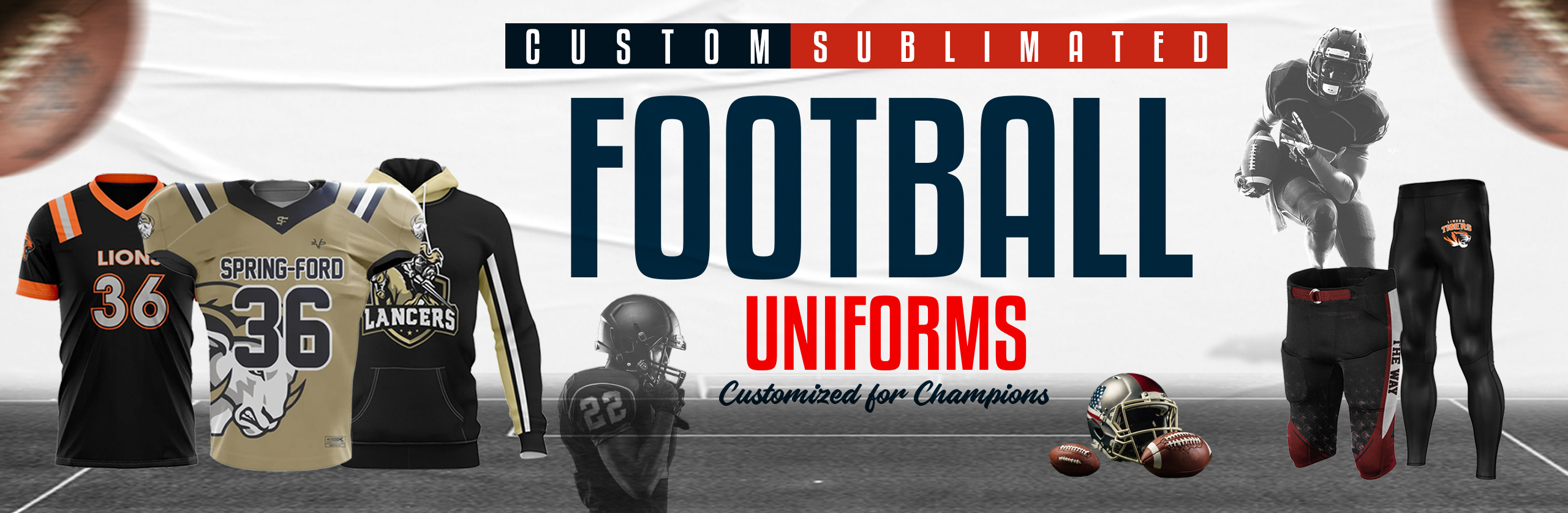 football uniform slider