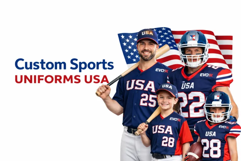 Custom Sports Uniforms Near Me – USA-Made By Evo9x