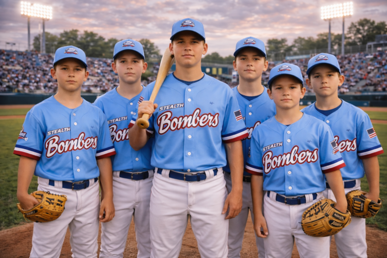 Custom baseball uniforms From EVO9X in New Jersey, USA