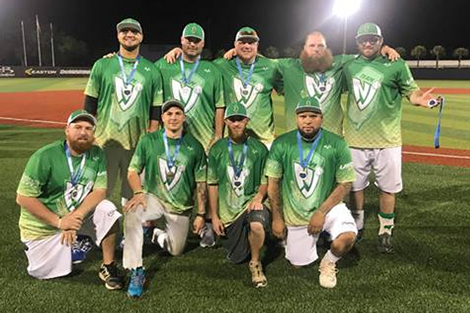 EVO9X Custom Sublimated Slowpitch Softball Uniforms Made in New Jersey, USA