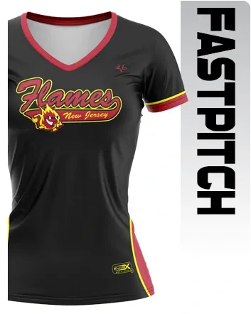 EVO9X full-dye custom sublimated fastpitch uniforms are engineered for durability and high-level competitive play throughout the USA.