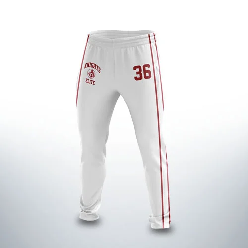Full-Dye Custom Sublimated Football Sweatpants in the USA by EVO9X Comfortable Team Apparel Built for Performance