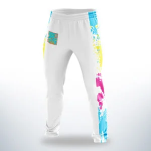Fully Dye Custom Sublimated Baseball Sweatpants Made in New Jersey, USA by EVO9X