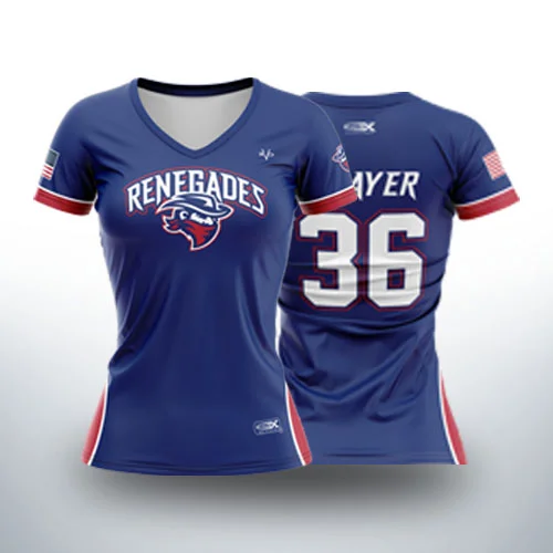 Fully Dye Custom Sublimated Fastpitch Jerseys Made in New Jersey, USA by EVO9X