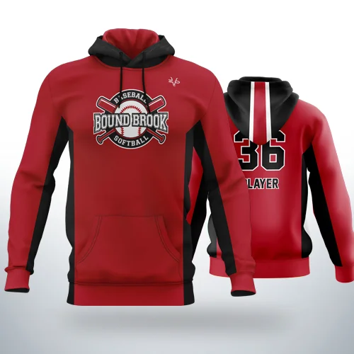 Premium Fully Dye Custom Sublimated Baseball Hoodies for Teams by EVO9X, New Jersey, USA